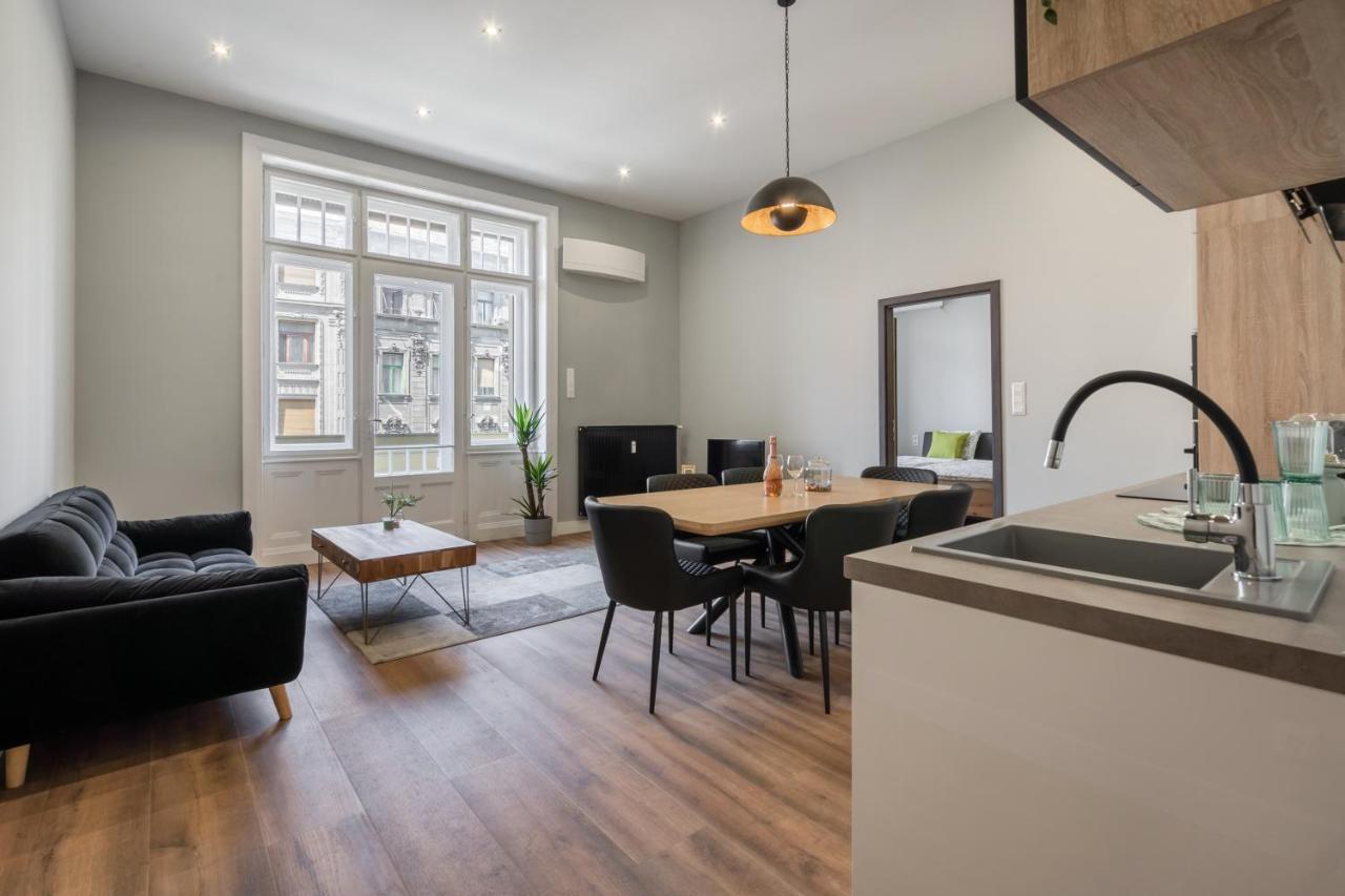 Ferienwohnung Buenos Boutique - A/C, 2 Bathrms, Amazing View Budapest Exterior foto